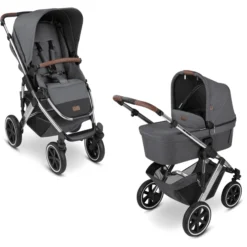 ABC DESIGN Kinderwagen Salsa 4 Air Asphalt Kollektion 2023