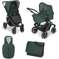 ABC DESIGN Kinderwagen Salsa 4 Air Set Basil Kollektion 2023