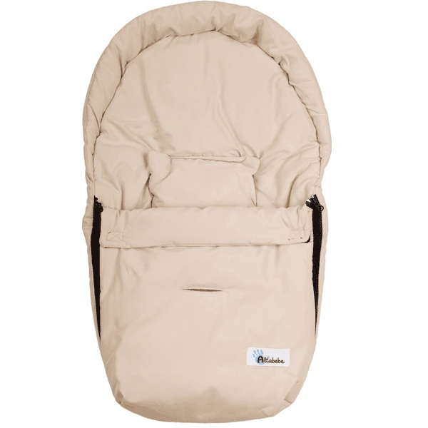 Altabebe Sommerfußsack Bubble Für Babyschale Beige 1 Altabebe Sommerfußsack Bubble Für Babyschale Beige