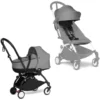 BABYZEN Kinderwagen YOYO2 0+ Black Mit Liegewanne Inkl. Textilset Grey