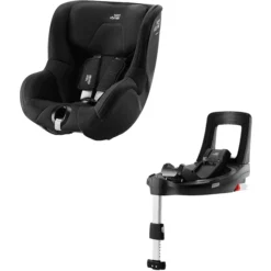 Britax Römer Kindersitz Dualfix 3 I-Size Galaxy Black Inklusive Flex Base ISENSE