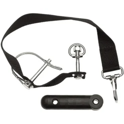 BURLEY Gummizapfen Für Runde Deichseln Inklusive Riemen