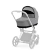 Cybex PLATINUM Kinderwagenaufsatz Für New Priam Und E-Priam Lux Carry Cot Manhattan Grey Plus