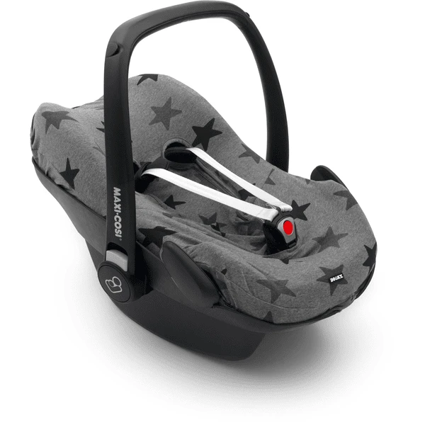 DOOKY Sitzbezug Für Babyschalen 0+ Grey Stars 1 DOOKY Sitzbezug Für Babyschalen 0+ Grey Stars
