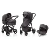 Fill Kinderwagen Set Panther Elite 3 In 1 Dunkelgrau Melange