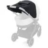 Fillikid Sonnenschutz Deluxe Schwarz Melange Für Kinderwagen
