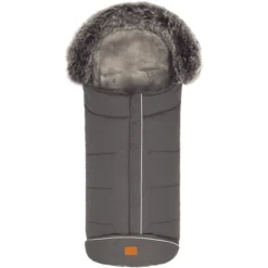 Fillikid Winterfußsack Mavensi Mit Lammfelleinlage Grau