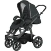 Hartan Kinderwagen Racer GTS Mit Handbremse Casual Collection Racing Stars (912) Gestellfarbe Platin