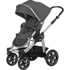 Hartan Kinderwagen Racer GTX Mit Handbremse Little Tiger (200) Gestellfarbe Silber
