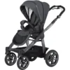 Hartan Kinderwagen ROCK IT GTR Mit Handbremse Casual Collection Bluestone (908) Gestellfarbe Platin