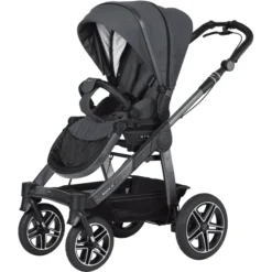 Hartan Kinderwagen ROCK IT GTR Mit Handbremse Casual Collection Bluestone (908) Gestellfarbe Platin