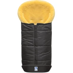 Heitmann Premium Lammfellfußsack Grau