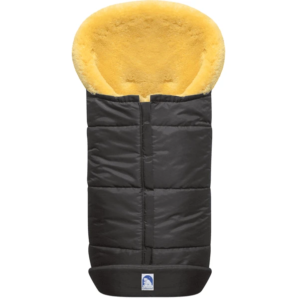 Heitmann Premium Lammfellfußsack Grau 1 Heitmann Premium Lammfellfußsack Grau