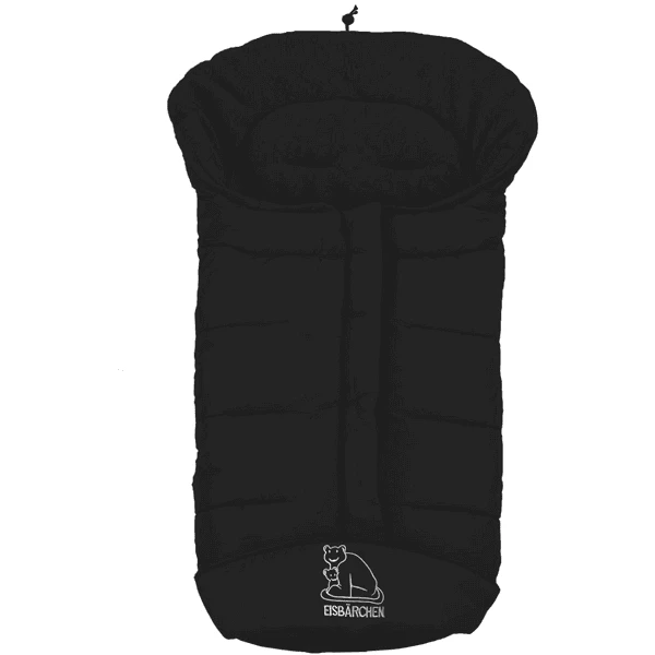 Heitmann Winterfußsack Eisbärchen Schwarz 1 Heitmann Winterfußsack Eisbärchen Schwarz