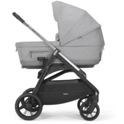 Inglesina Kinderwagen Aptica Duo Silk Grey Und Gestell Black
