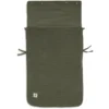 Jollein Fußsack Für Autositz Kinderwagen Gruppe 0+ 3/5 Pure Knit Leaf Green