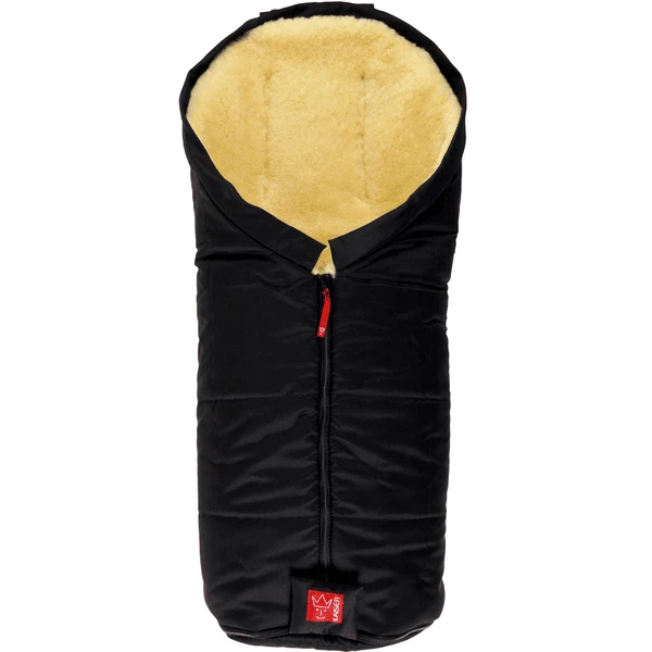 KAISER Lammfell-Fußsack Iglu Aktion Schwarz 1 KAISER Lammfell-Fußsack Iglu Aktion Schwarz