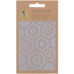 LÄSSIG Aufkleber Reflektierend Hexagon