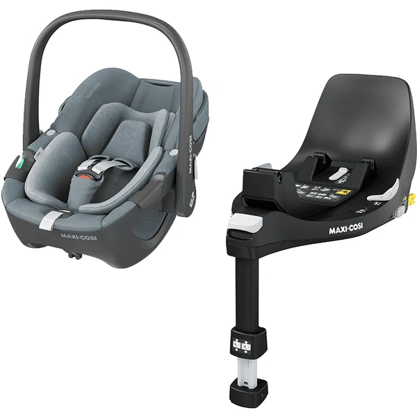 Maxi-Cosi MAXI COSI Set Babyschale Pebble 360 Essential Grey Plus Basisstation FamilyFix 360 1 Maxi-Cosi MAXI COSI Set Babyschale Pebble 360 Essential Grey Plus Basisstation FamilyFix 360