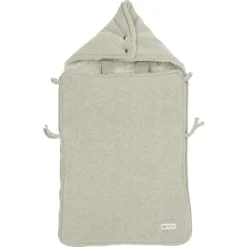 MEYCO Fußsack Mini Knit Basic Sand Melange 40x82 Cm