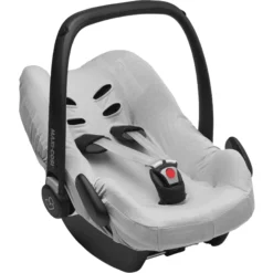 Meyco Schonbezug Basic Jersey Hellgrau Für Babyschale Gr 0+