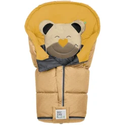 Odenwälder Fußsack Mucki L Fashion Modern Blizzard Dark Mustard