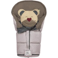 Odenwälder Fußsack Mucki L Fashion Modern Blizzard Sweet Chocolate