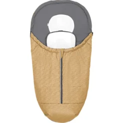 Odenwälder Systemfußsack Klimocool Modern Blizzard Dark Mustard