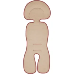 Odenwälder Wende-Autositzauflage Musselin Litschi