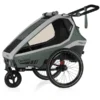 Qeridoo® Kinderfahrradanhänger Kidgoo1 Ivy Green