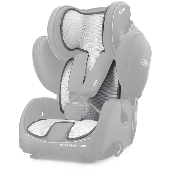 RECARO Airmeshbezug Black Grey Für Young Sport Hero 1 RECARO Airmeshbezug Black Grey Für Young Sport Hero