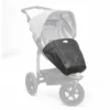 Tfk Fußdecke Mono Für Kinderwagen Schwarz