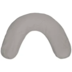 THERALINE Bezug Für Nackenkissen Mittel 100 X 21 Cm Grau Bambus Kollektion