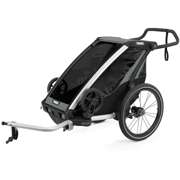 THULE Kinderfahrradanhänger Chariot Lite 1 Agave 1 THULE Kinderfahrradanhänger Chariot Lite 1 Agave