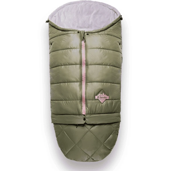 X-lander Winterfußsack X-Warm 230 G/m Green Sunset 1 X-lander Winterfußsack X-Warm 230 G/m Green Sunset